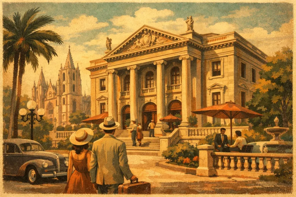 Neo Classical Building Stay Experience in León